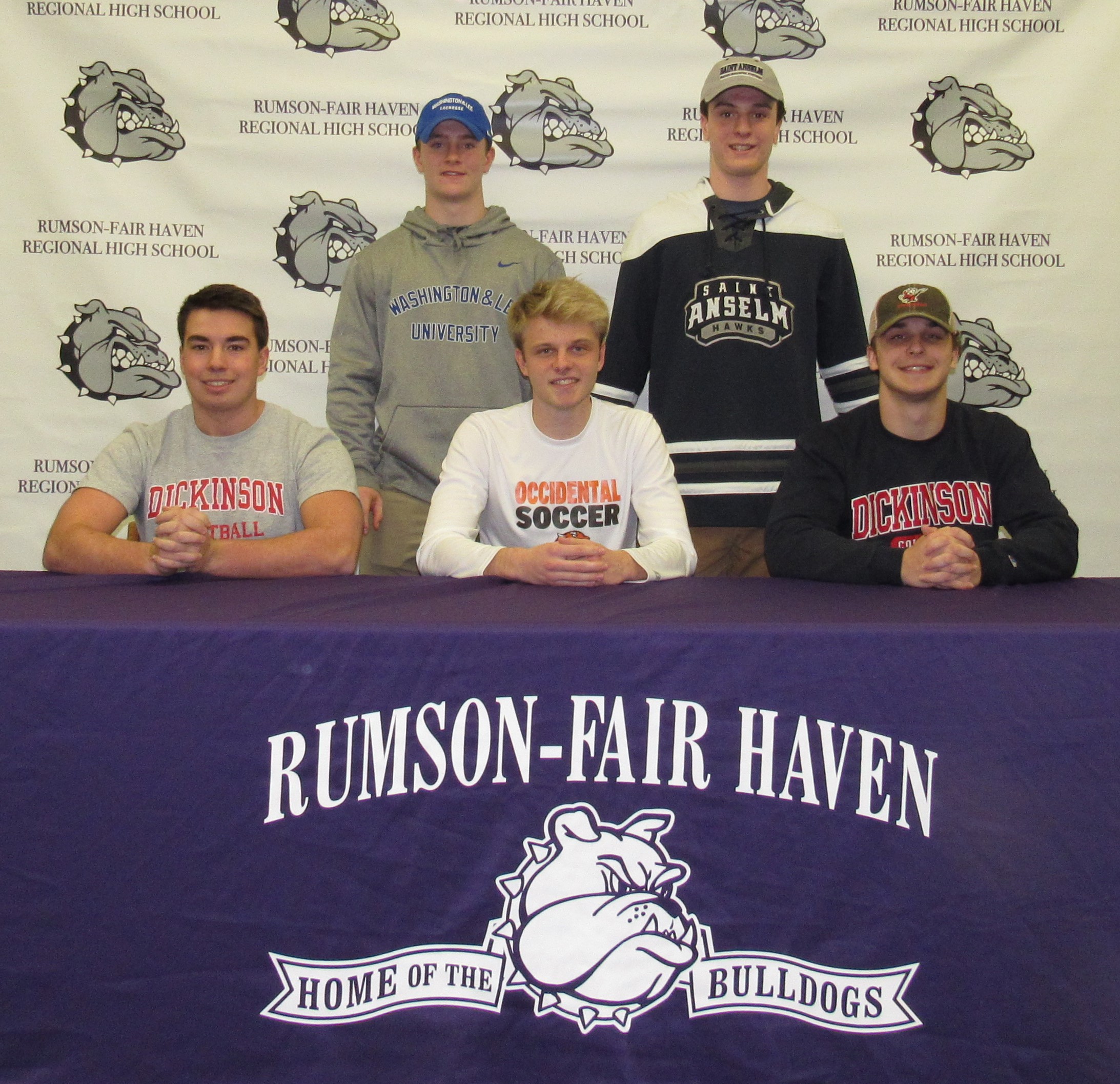 RFH Student Athletes’ Letter Of Intent Signings — Rumson-Fair Haven ...